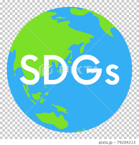地球儀　SDGsイメージ素材 79284213