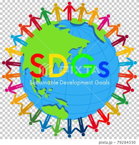 地球儀　SDGsイメージ素材 79284330
