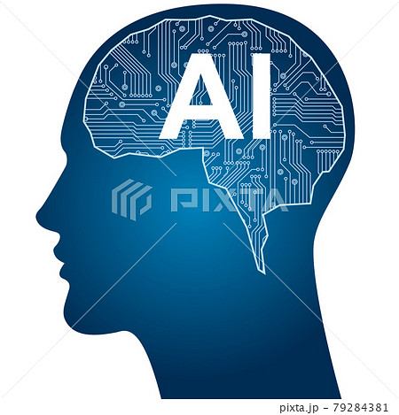 人工知能　AIイメージ素材 79284381