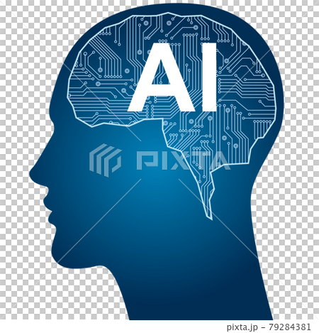 人工知能　AIイメージ素材 79284381