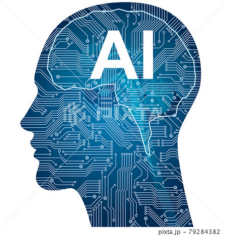 人工知能　AIイメージ素材 79284382