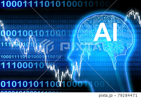 人工知能　AIイメージ素材 79284471