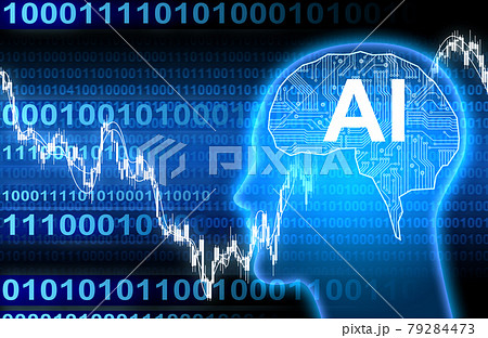 人工知能　AIイメージ素材 79284473