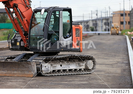 道路工事現場　イメージ 79285275