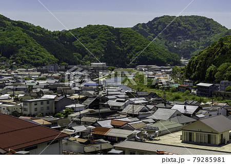 新見市街地 南部方面 岡山県新見市 新見市街地 南部方面 岡山県新見市 79285981