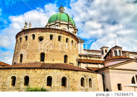 Old Cathedral of Brescia in Italy Old Cathedral of Brescia in Italy 79286675