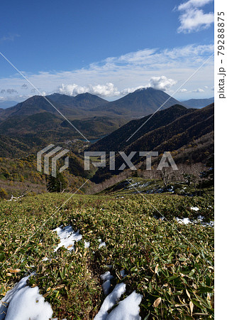 日光白根山登山、金精峠コース、紅葉、栃木県 79288875