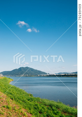 Namyangju Hangang river Park Sampae District in korea Namyangju Hangang river Park Sampae District in korea 79289409