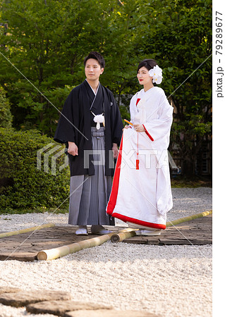 和装ウェディング　庭園 79289677