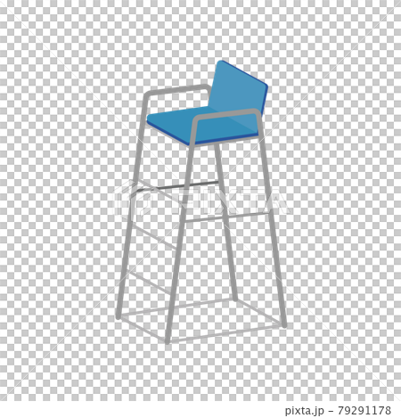 Illustration of a pool watch stand 79291178