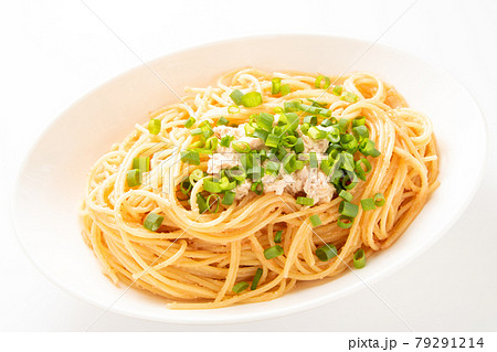 ツナ明太子スパゲティ。 79291214