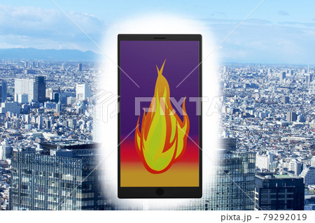 SNSによりインターネットが炎上したイメージ 79292019