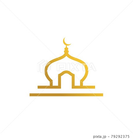 Mosque icon vector Illustration design 79292375