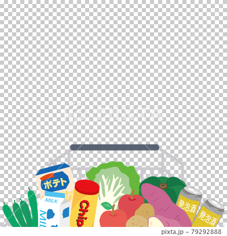 カートに入っている食品 カートに入っている食品 79292888