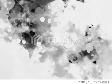 こぼれた墨汁テクスチャ背景 79294064