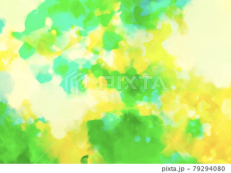 幻想的な黄色と緑の滲むテクスチャ背景 幻想的な黄色と緑の滲むテクスチャ背景 79294080