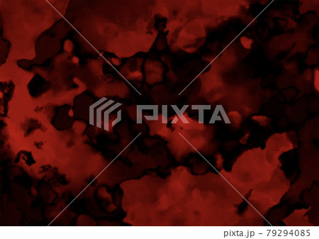 赤と黒の滲むテクスチャ背景 赤と黒の滲むテクスチャ背景 79294085
