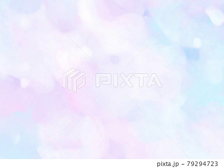 ピンクと水色の淡い水彩テクスチャ背景のイラスト素材