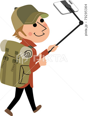 男性 自撮りキャンパー 男性 自撮りキャンパー 79295364