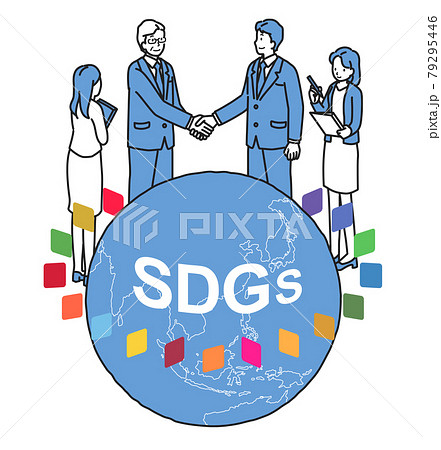 SDGsに取り組む人々 SDGsに取り組む人々 79295446