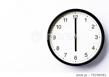 時計 6時 18時 時計 6時 18時 79296083