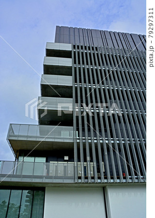 水戸市役所庁舎と周辺の街並み 水戸市役所庁舎と周辺の街並み 79297311