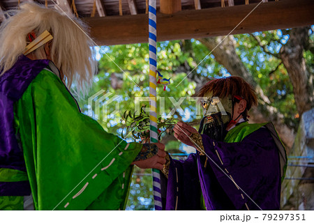 九州の神楽　高祖神社 79297351