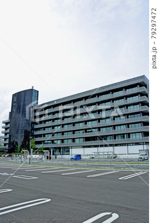 水戸市役所庁舎と周辺の街並み 水戸市役所庁舎と周辺の街並み 79297472