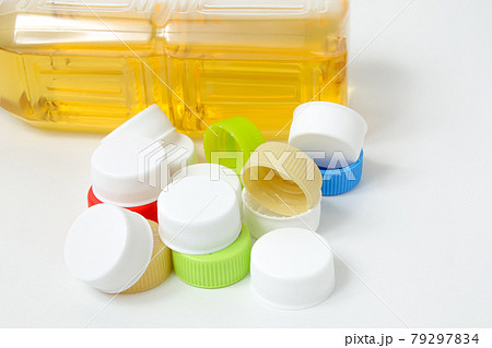 ペットボトル,プラスチック,キャップ、資源ごみ, 資源, リサイクル, 環境問題, 環境 79297834