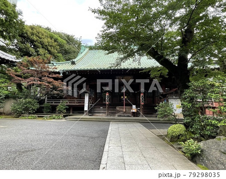 上野公園周辺にある護国院の境内 上野公園周辺にある護国院の境内 79298035