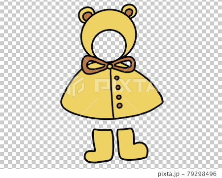 Children's raincoat and boots for rainy days 79298496