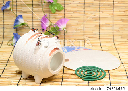 日本の夏　蚊取線香 79298636