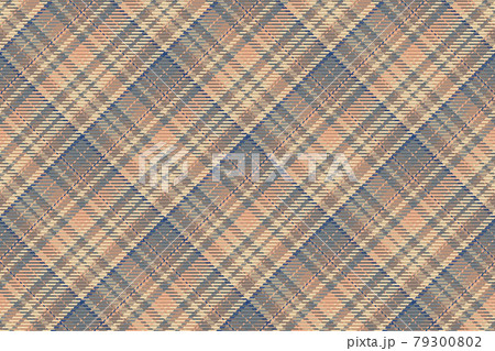 Seamless pattern of scottish tartan plaid. Repeatable background with check fabric texture. Vector backdrop striped textile print. 79300802