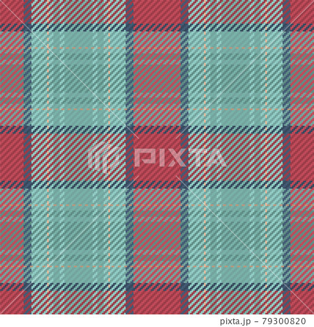 Seamless pattern of scottish tartan plaid. Repeatable background with check fabric texture. Vector backdrop striped textile print. 79300820