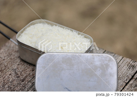 メスティンで炊くご飯 79301424