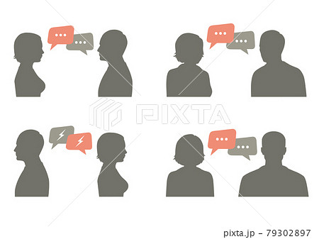 couple dialog 79302897