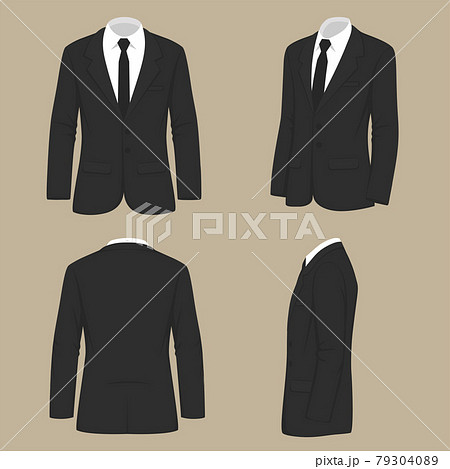suit uniform, back side view of jacket 79304089