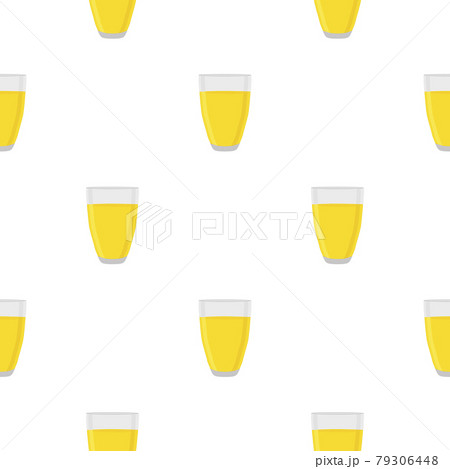 Illustration on theme big colored lemonade in glass cup 79306448