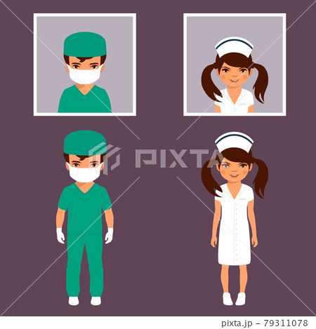 doctor and nurse kid personnel doctor and nurse kid personnel 79311078