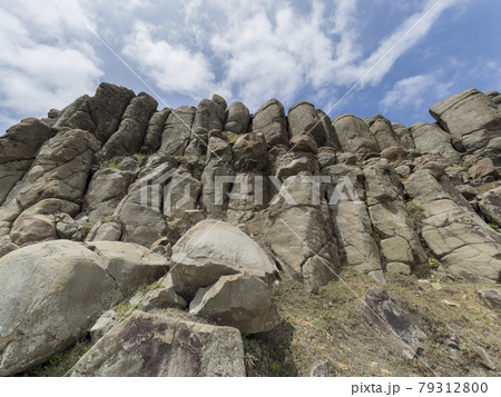 台湾澎湖・虎井嶼 柱状玄武岩 / Columnar Basalt, Hujing, Taiwan 79312800