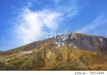一切経山の噴煙 一切経山の噴煙 79313006