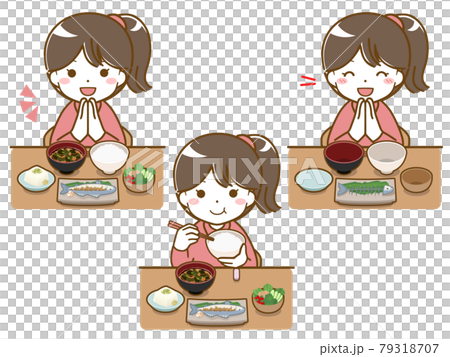 A girl who eats 79318707