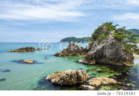 浦富海岸でマリンスポーツ 浦富海岸でマリンスポーツ 79319161