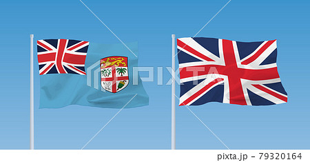 イギリスとフィジー共和国の国旗