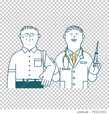 Vaccination_Senior man nervous 79321033