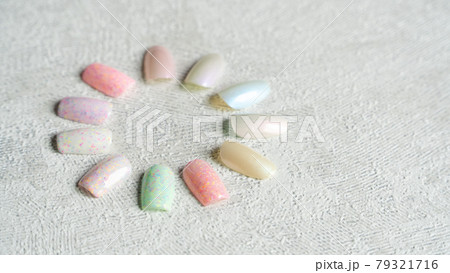 ネイルチップ/ジェルネイル/nail tip sample 79321716