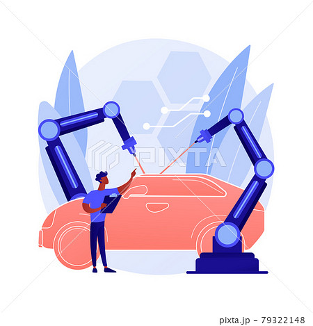 Laser technologies abstract concept vector illustration. Laser technologies abstract concept vector illustration. 79322148