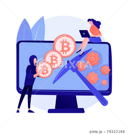 Hidden mining abstract concept vector illustration. Hidden mining abstract concept vector illustration. 79322168