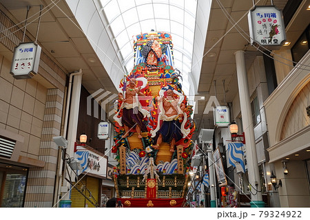 櫛田神社奉納　博多祇園山笠八番上川端通2021 79324922