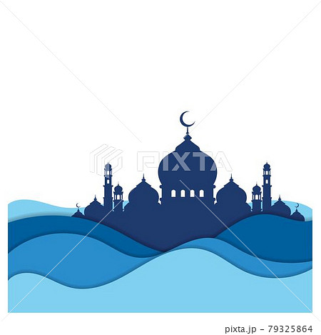 Mosque Building icon vector Illustration Mosque Building icon vector Illustration 79325864